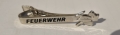 Krawattennadel "FEUERWEHR" silber